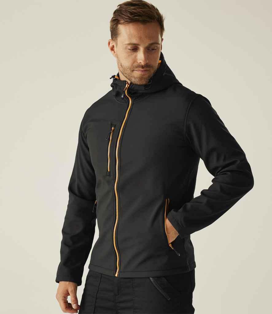 Regatta Navigate Two Layer Hooded Soft Shell Jacket - PenCarrie
